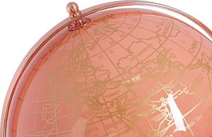 Beliani Globus 28 cm różowy CABOT 3