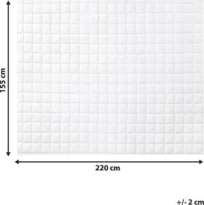 Beliani Kołdra całoroczna 155 x 220 cm JANNU 5