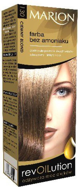 Marion Revoilution Farba do włosów nr 130 Ciemny Blond 80 ml 1