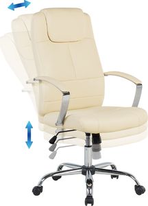 Krzesło biurowe Beliani Winner Beżowe 4