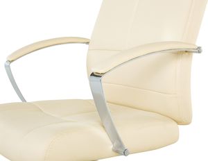 Krzesło biurowe Beliani Winner Beżowe 5