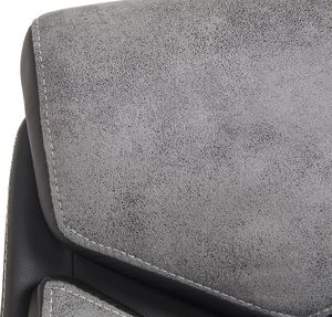 Krzesło biurowe Beliani Formula 1 Szare 3