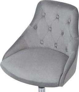 Krzesło biurowe Beliani Parrish Szare 6