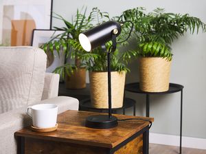 Lampka biurkowa Beliani czarna  (111307) 2