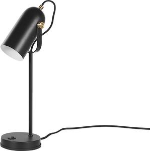 Lampka biurkowa Beliani czarna  (111307) 3