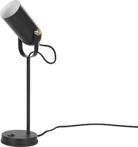 Lampka biurkowa Beliani czarna  (111307) 5