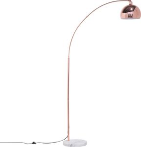 Lampa podłogowa Beliani Lampa podłogowa metalowa miedziana PAROO 1