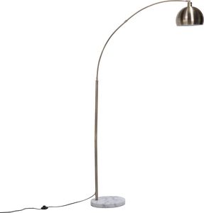 Lampa podłogowa Beliani Lampa podłogowa metalowa mosiężna PAROO 1
