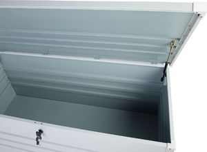 Skrzynia ogrodowa Beliani Cebrosa 600 l Jasny szary 6