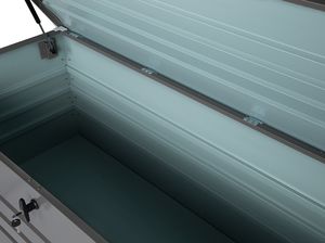 Skrzynia ogrodowa Beliani Cebrosa 600 l Szary 4