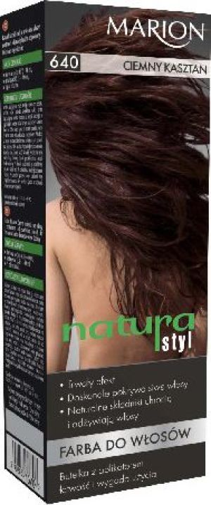 Marion Farba do włosów Natura Styl nr 640 ciemny kasztan - 78640 1