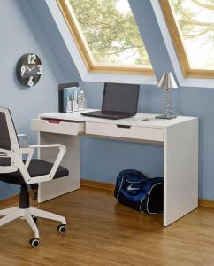 Biurko Halmar Eskimo B-1 Białe 120 cm x 60 cm 2