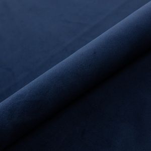 LAVERTO Łóżko kontynentalne REZEN 180x200 granatowe velvet z pojemnikiem 4