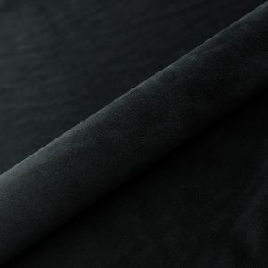 LAVERTO Łóżko kontynentalne REZEN 180x200 czarne velvet z pojemnikiem 4