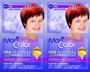 Marion Farba do włosów Mari Color nr 370 rubin - 78370 1