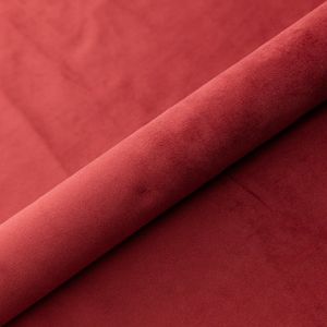 LAVERTO Łóżko kontynentalne REZEN 180x200 bordowe velvet z pojemnikiem 4