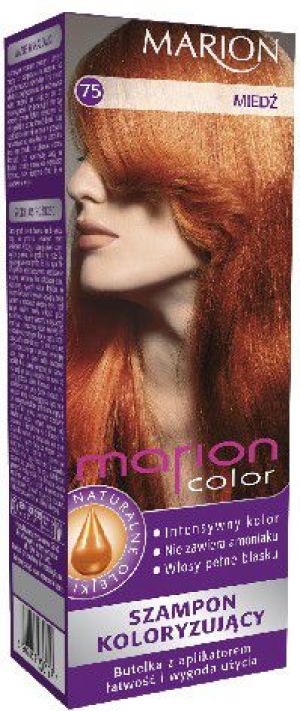 Marion Szampon koloryzujący Marion Color nr 75 miedź 80 ml 1