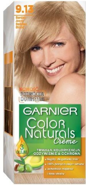 Garnier Color Naturals Krem koloryzujący nr 9.13 Bardzo Jasny Beżowy Blond 1