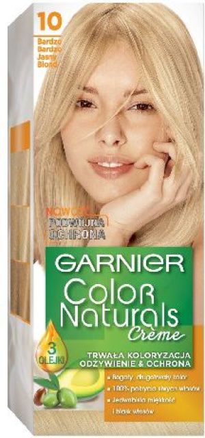Garnier Color Naturals Krem koloryzujący nr 10 Bardzo Bardzo Jasny Blond 1