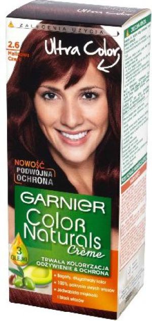 Garnier Color Naturals Krem koloryzujący nr 2.6 Malinowa Czerń 1