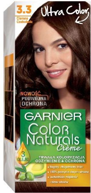 Garnier Color Naturals Krem koloryzujący nr 3.3 Ciemna Czekolada 1
