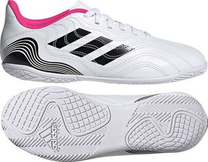 Adidas Białe buty piłkarskie halówki Adidas Copa Sense.4 FX1974 - Junior 38 1