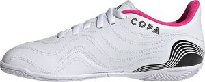 Adidas Białe buty piłkarskie halówki Adidas Copa Sense.4 FX1974 - Junior 32 3