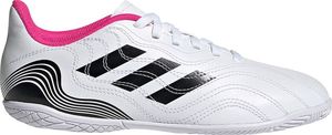 Adidas Białe buty piłkarskie halówki Adidas Copa Sense.4 FX1974 - Junior 32 4