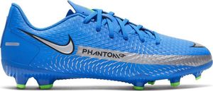 Nike Niebieskie buty piłkarskie korki Nike Phantom GT Academy FG/MG CK8476-400 - Junior 37,5 3