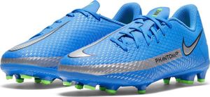 Nike Niebieskie buty piłkarskie korki Nike Phantom GT Academy FG/MG CK8476-400 - Junior 37,5 5