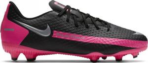 Nike Czarno-różowe buty piłkarskie korki Nike Phantom GT Academy FG/MG CK8476-006 - Junior 32 2