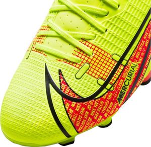 Nike Żółte buty piłkarskie korki Nike Mercurial Vapor 14 Academy FG/MG CU5691 760 43 8