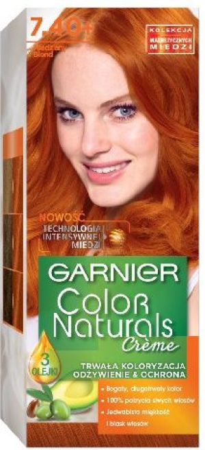 Garnier Color Naturals Krem koloryzujący nr 7.40 Miedziany Blond 1