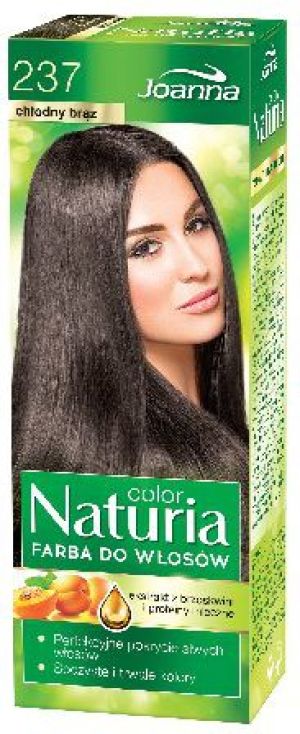 Joanna Naturia Color Farba do włosów nr 237-chłodny brąz 150 g 1