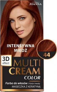 Joanna Multi Cream Color Farba nr 44 Intensywna Miedź 1