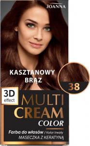 Joanna Multi Cream Color Farba nr 38 Kasztanowy Brąz 1