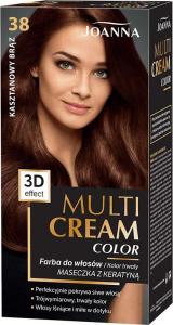 Joanna Multi Cream Color Farba nr 38 Chestnut Brąz 2