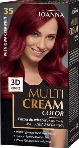 Joanna Multi Cream Color Farba nr 35 Wiśniowa Czerwień 2