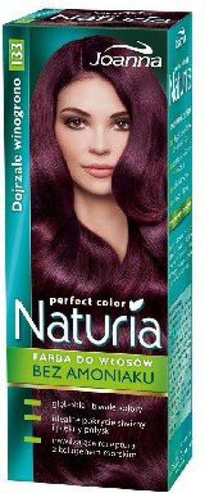 Joanna Naturia Perfect Color Farba do włosów nr 133 dojrzałe wino 1