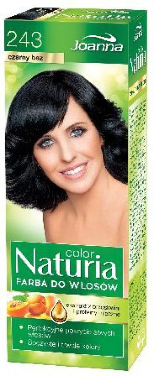 Joanna Naturia Color Farba do włosów nr 243-czarny bez 150 g 1