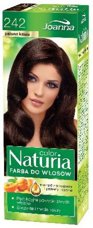Joanna Naturia Color Farba do włosów nr 242-palona kawa 150 g 1