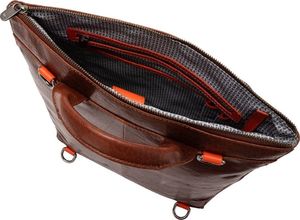 Nuvola Pelle Duży męski plecak torba na dokumenty skórzany DuDu Nie dotyczy 6