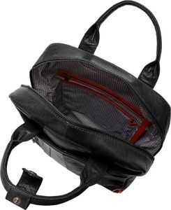 Nuvola Pelle Duży męski plecak, na dokumenty skórzany DuDu Nie dotyczy 5