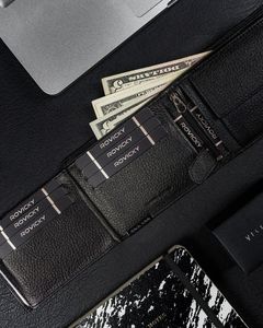 Ronaldo Skórzany portfel męski, poziomy, bez zapięcia, składany, Ronaldo Nie dotyczy 8