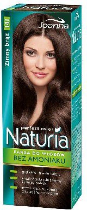 Joanna Naturia Perfect Color Farba do włosów nr 141 zimny brąz 1