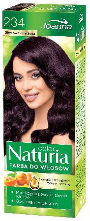 Joanna Naturia Color Farba do włosów nr 234-śliwkowa oberżyna 150 g 1