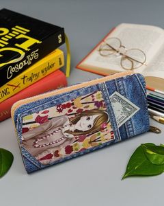 Piórnik Kolorowy dziewczęcy portfel piórnik dziecięcy eko Nie dotyczy 3