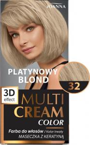 Joanna Multi Cream Color Farba nr 32 Platynowy Blond 1