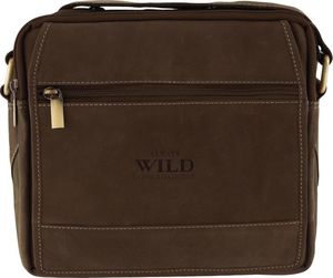 Always Wild Miejska torba męska na ramię w stylu vintage, skóra naturalna Always Wild Nie dotyczy 2