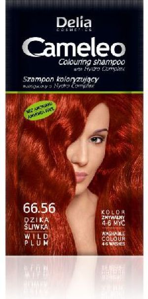 Delia Cosmetics Cameleo Szampon koloryzujący 66.56 dzika śliwka 1